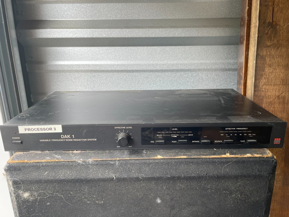 DAK-1 Stereo Sliding/Variable Noise Reduction for Cassette and FM DBX SNR-1 #2