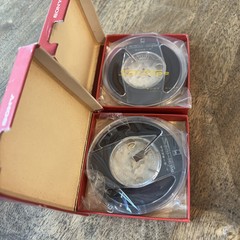 Vintage Sony MAGNETIC SOUND RECORDING TAPE – PY-3/62M 200FT – SET OF 2 – NEW