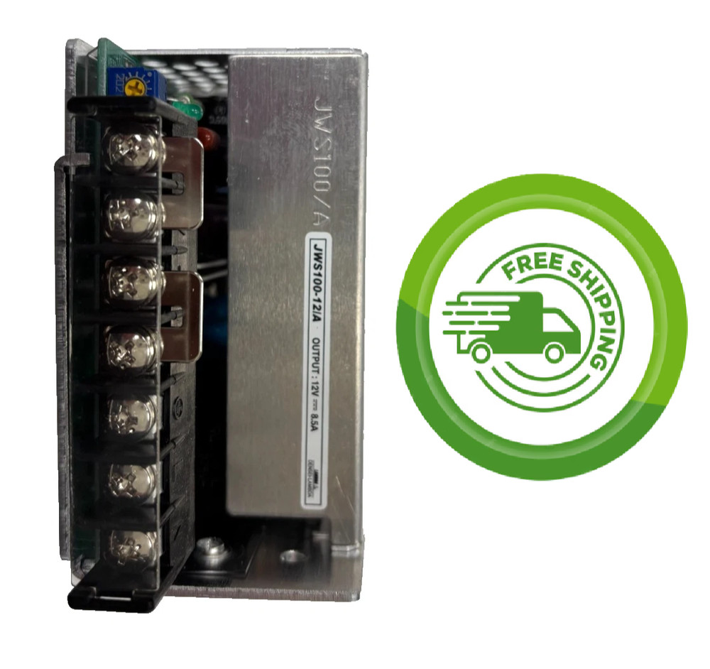 Lambda JWS10012/A -12V – 8.5 Amp – AC-DC Power Supply – 85-265V Enclosed Input