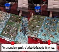 Power Amplifier SAE A502 Repair KIT – all capacitors