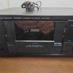 YAMAHA KX-130 Natural Sound Stereo Cassette Deck Dolby B/C Vintage 1980s Japan