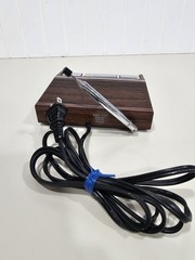 Realistic Weather Radio Alert Model 12-140 Weatheradio Antenna Faux Wood Grain