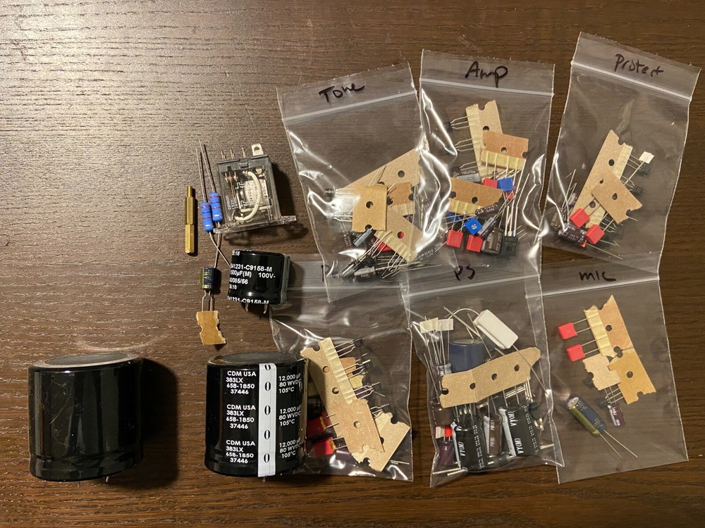 Pioneer SX-838 Complete Rebuild Kit High-Quality Receiver Recap Caps Transistors