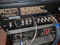 hitachi preamplifier HCA-7500 & power amplifier HMA-7500