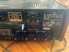 Vintage Lafayette LR-2020A AM / FM Stereo Receiver Wood