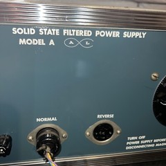 Vintage Solid State Filtered Power Supply Model A Atomic Laboratories