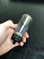 LOT OF 4 VINTAGE ELECTRON TUBES | RCA | Tung-Sol | Beckman