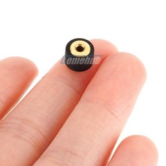 2PCS 8×6.2×5×2mm Pinch Roller Wheel Tape Recorder Rubber Pressure Belt Pulleys