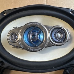 PIONEER ELECTRONIC CORP. Coaxial Four Way Speakers 2x SP-6980 250W 50 W NOM 580g