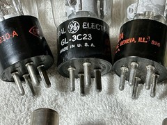 Lot Of 10 Rare Rectifier Vacuum Tubes VT-267 578 967 5557 323B 2C23 210-A PJ-28