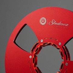 Studevox 10.5″ Edge Polished Red Aluminium Tape Reel For Reel Tape Recorders