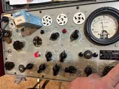 IEC Japan 7025 12AX7A Grey Plate Halo Get Vacuum Tube TV7&Maxi Test NOS 🅾️