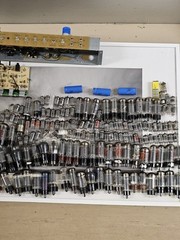 Massive Vintage Tube Lot – Fender, GE, ЈЈ, JAN, Sylvania, Sovtek – 150+ Tubes +