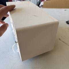 Vintage Motorola C17P MCM Bakelite for Parts or Repair Radio Clock No Cord