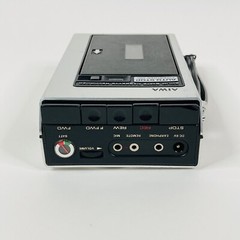 Vintage Aiwa Solid State Cassette Recorder TP-747 101 Japan w/ Original AC-611