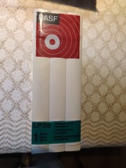 NEW BASF Library Archive Box LP35 Long Play Tape Vintage