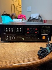 Vintage Pioneer Silver Face SA-6500 Stereo Amplifier *Tested* Good Condition.
