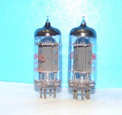 6C4 Hammond 2 radio audio amplifier vintage vacuum tubes valves tested EZ90