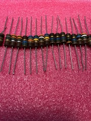 Vintage Carbon Composition Resistors Lot 1W-2W