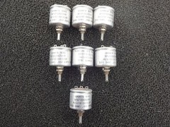 Vintage Ohmite Variable Resistor 2500 Ohm RP071SB252KK (lot of 7 pcs)