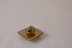 Single Tannoy 75 Years Speaker Badge Emblem Logo Gold Metal Pin Grill Cloth