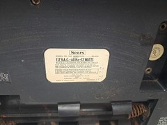 Vintage Sears Com Trek IX Model 132.2285 TESTED ANTENNA BROKEN GETS SIGNAL READ