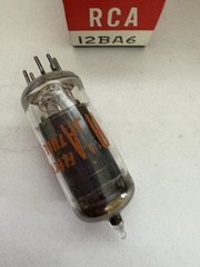 Vintage RCA GE Sylvania Int’l C 12BA6 HF93 Vacuum Tube (5) Available