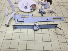 Pioneer PL-990 Turntable Parts – Cam Gear, Misc Control Arms, Spindle