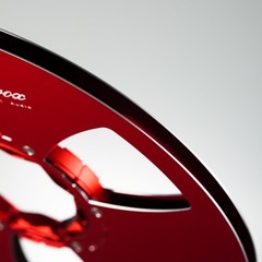 Studevox 10.5″ Edge Polished Red Aluminium Tape Reel For Reel Tape Recorders