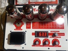 Svetlana 6550C Matched Quad Power Tubes – MaxiMatcher Test Strong 54-63mA Russia