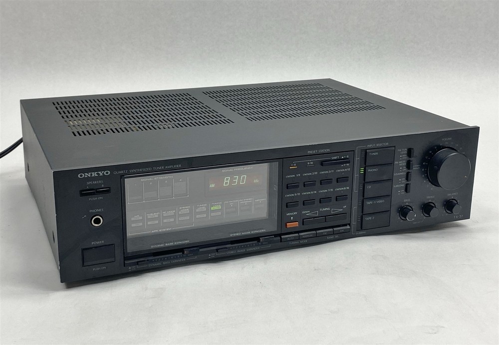 Vintage Onkyo TX-37 Quartz Synthesized Tuner AM/FM Stereo Amplifier Receiver