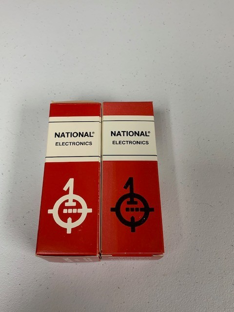 National Electronics 6L 6GC Tubes
