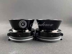 2X Studevox Metal Black NAB Adapters For Open Reel To Reel Tape Recorders