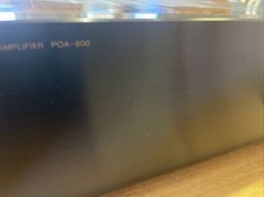 Vintage Denon POA-800 2 Channel Stereo Home Power Amplifier 50 Watts /Channel #1