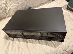 Vintage Pioneer Dual Stereo Cassette Tape Deck CT-1270WR TESTED WORKING