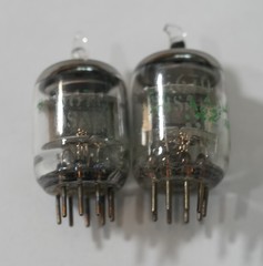 (1) Electron Tube GE JAN 5670w Twin Triode Vacuum tubes. NOS