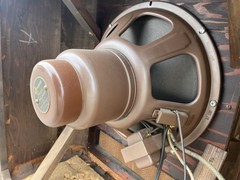 Vintage Jensen Type H Coaxial Loudspeaker In Imperial Reproducer Antique Hi-fi