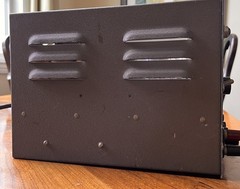 Vintage HP Hewlett Packard Tube Power Supply Lab Unit w/ Manual Untested