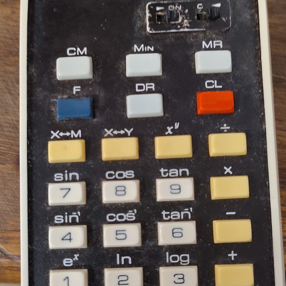 Mik Model 3030 Vintage OKE Electronic Scientific Calculator