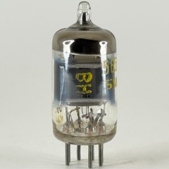(1) Tested Sylvania 5654 6AK5W Tube with Box Date Code BH Made in India (b)