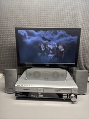 PANASONIC SA-HT830V 4 Head Hi-Fi 5 DVD VHS Combo VCR Works With Remote & Speaker