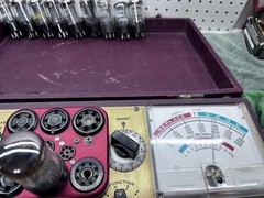 Mullard GZ34 5AR4 Shield Logo Audio Rectifier Tube. Recently Cal.Hickok Tested.