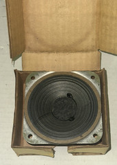 Viking Loudspeaker S-5J4 3.5″ 3-4 Ohms Plus Value New Old Stock Box Audio NOS