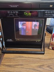 Retro BELL HOWELL SHOWMATE 2 6427 TV WITH VCR READ DESCRIPTION Gaming Portable