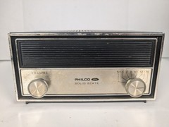 Philco Ford Solid State Radio Vintage Tabletop AM Radio Model R315WA Brown