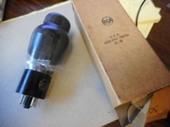 ANTIQUE Vacuum Tube RCA 6L6G SMOKED GLASS – TESTED – NEW OLD STOCK