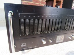 ADC Sound Shaper Two 2 Vintage Stereo Equalizer 12 Band X2 EQ Parts Repair AS-IS