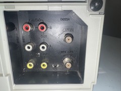 Sanyo VWM-710 VCR 4Head Hi-Fi Stereo VHS Player Tested, No Remote