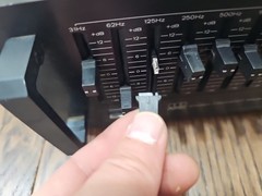 ADC SOUND SHAPER TEN SS-10 STEREO FREQUENCY GRAPHIC EQUALIZER Untested. L1