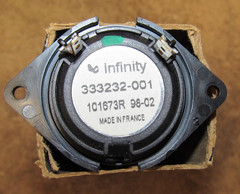 Infinity Dome Tweeter 333232-001 101673R 98-02, Nice, Works